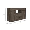Chapella 2-Drawer Sideboard Dark Walnut