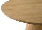 Jasper Driftwood Finish 47" Wide Contemporary Round Dining Table